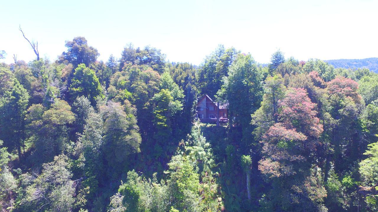 Cabana Rustica Patagonia Chilena Conaripe Bagian luar foto